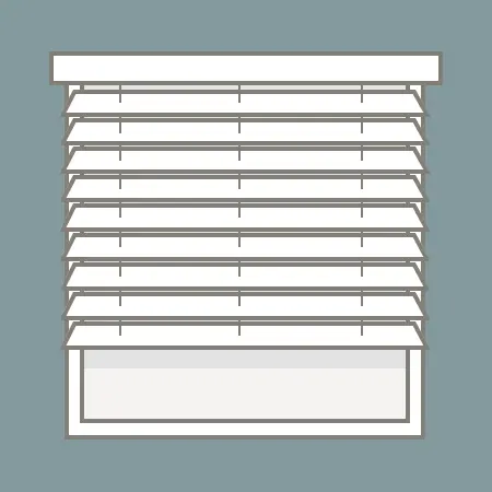 large aluminium venetian blind icon