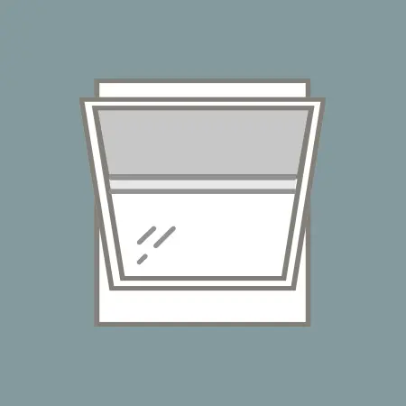 skylight blinds icon