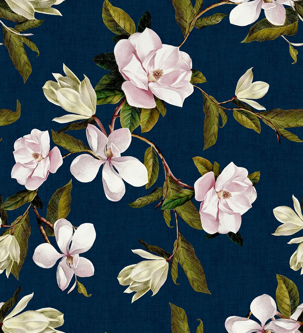 Opal Floral Navy
