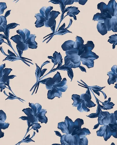 Midnight Garden Blue